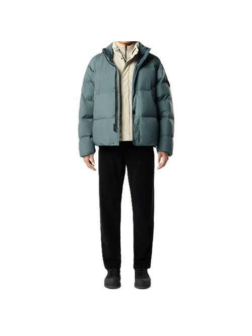 Piumino in nylon ocean green Stone Island | L2S15 4100109 S0A23V005T OCEAN GREEN
